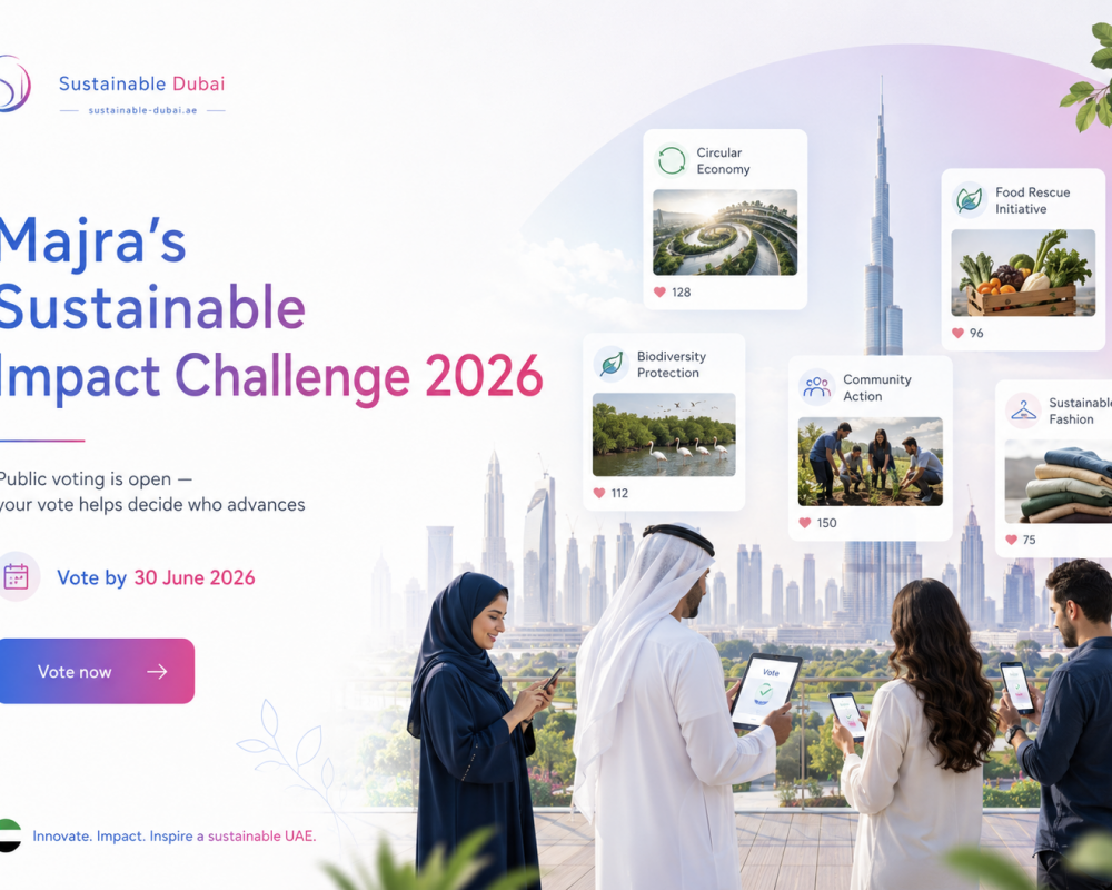 Majra’s Sustainable Impact Challenge Is Back for 2026, And Your Vote Decides Who Wins