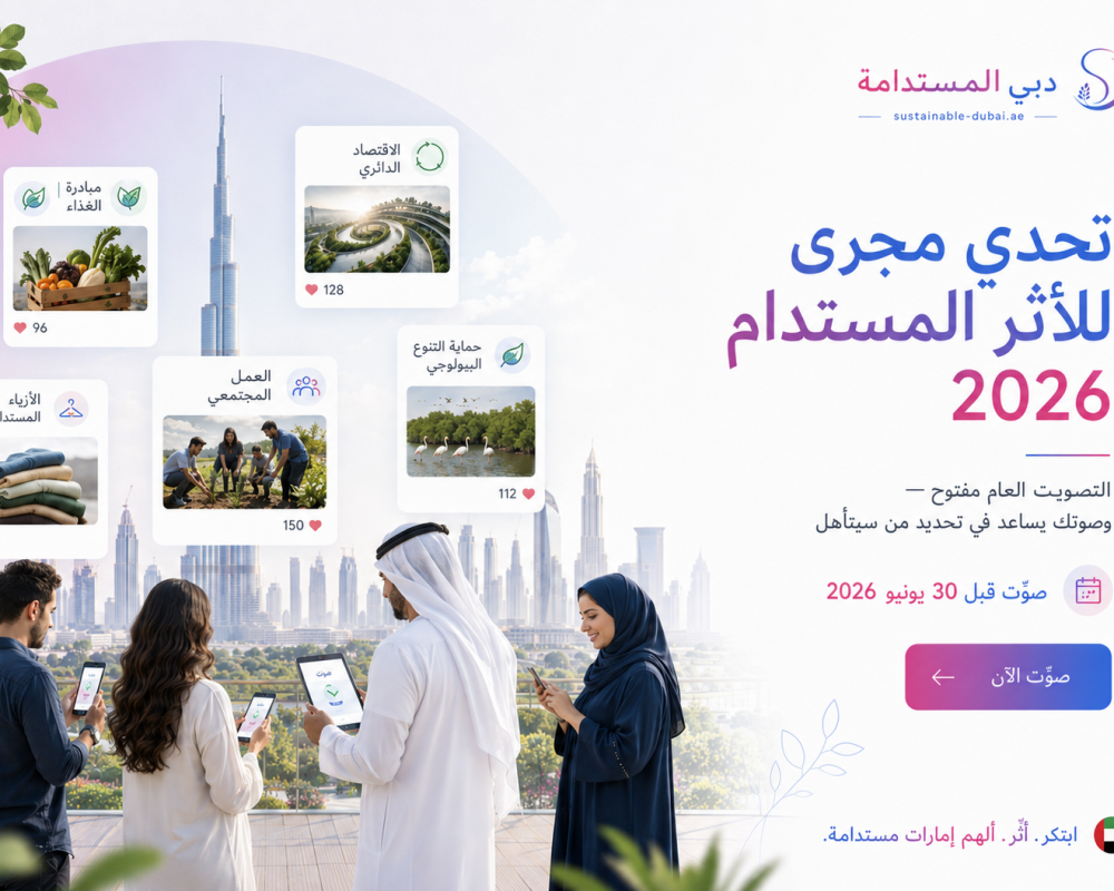 تحدّي الأثر المستدام من مجرة يعود في 2026… وصوتك هو من يحدّد الفائزين